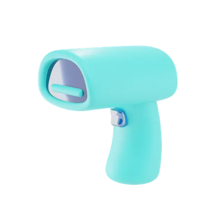 Barcode Scanner  3D Icon