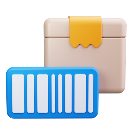 Barcode scanner  3D Icon