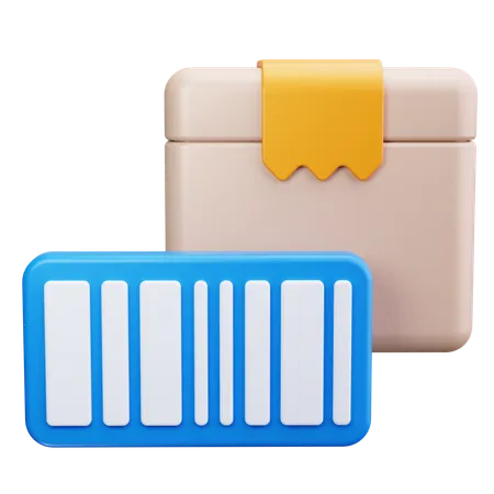 Barcode scanner  3D Icon