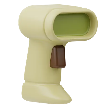 Barcode Scanner  3D Icon