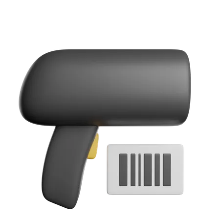 Barcode Scanner  3D Icon