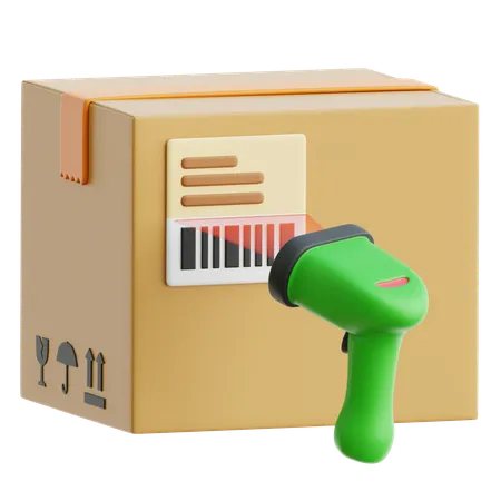 Barcode Scanner  3D Icon