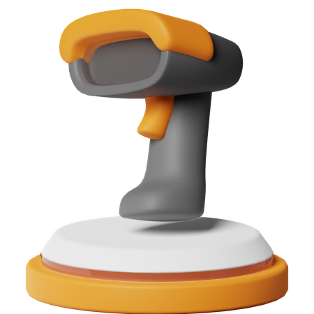 Barcode Scanner  3D Icon