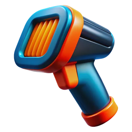 Barcode Scanner  3D Icon