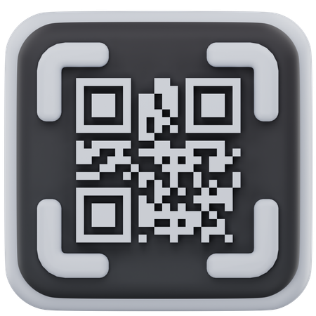 Barcode scanner  3D Icon