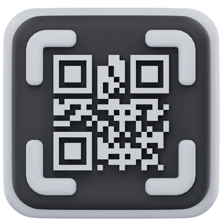 Barcode scanner  3D Icon