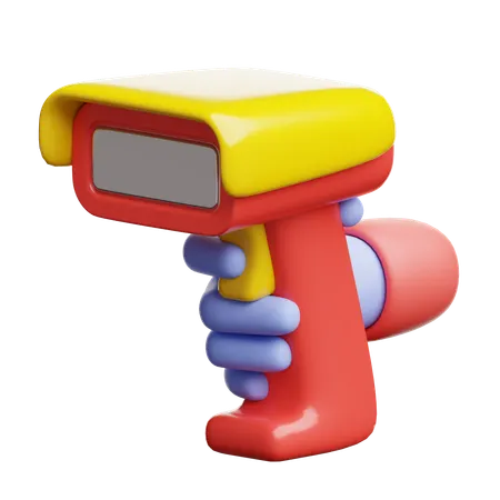 Barcode Scanner  3D Icon