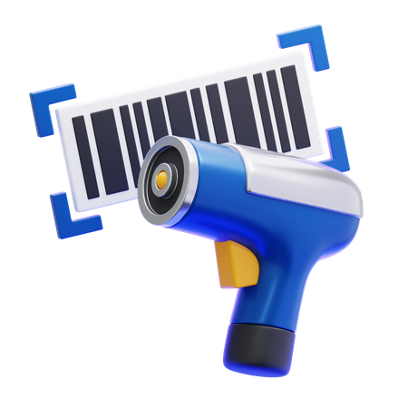 BARCODE SCANNER  3D Icon