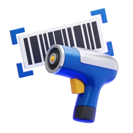 BARCODE SCANNER  3D Icon
