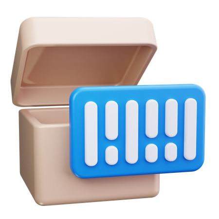 Barcode Scanner  3D Icon