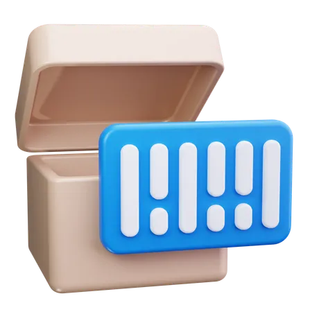 Barcode Scanner  3D Icon