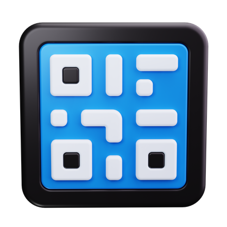 Barcode scanner  3D Icon