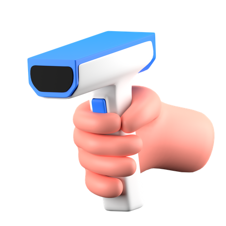 Barcode Scanner  3D Icon