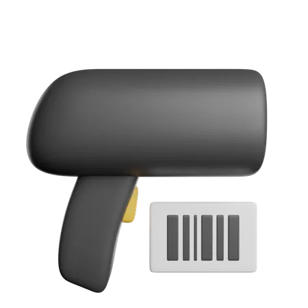 Barcode Scanner Product 3D Icon