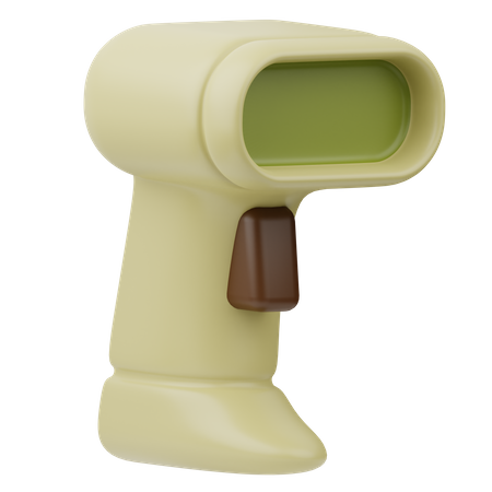 Barcode Scanner  3D Icon