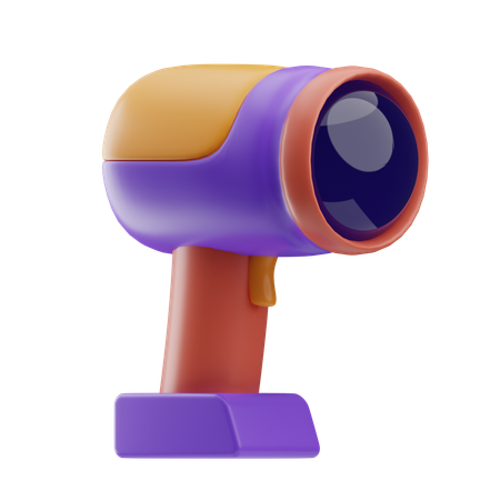 Barcode Scanner Machine  3D Icon