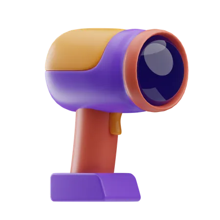 Barcode Scanner Machine  3D Icon