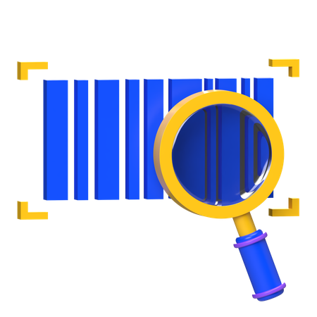 Barcode Scanning  3D Icon