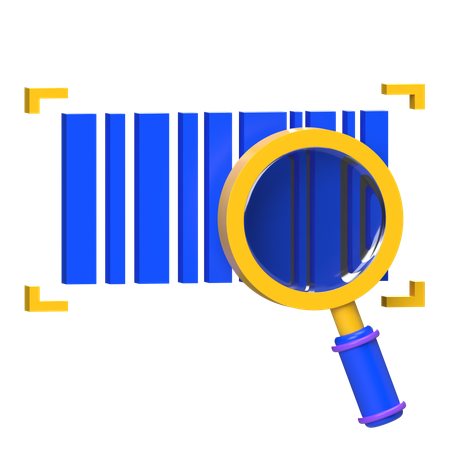 Barcode Scanning  3D Icon