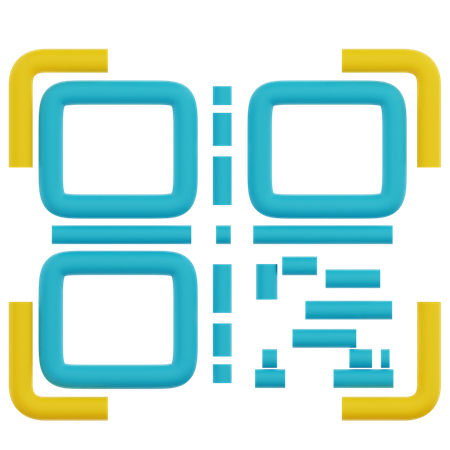 Barcode scanning  3D Icon