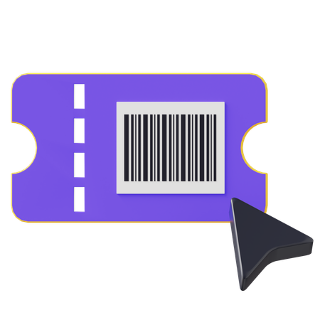 Barcode Select  3D Icon