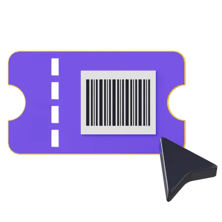 Barcode Select  3D Icon