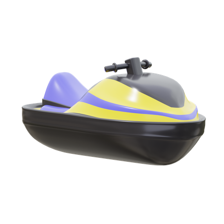 Barcos roxos  3D Icon