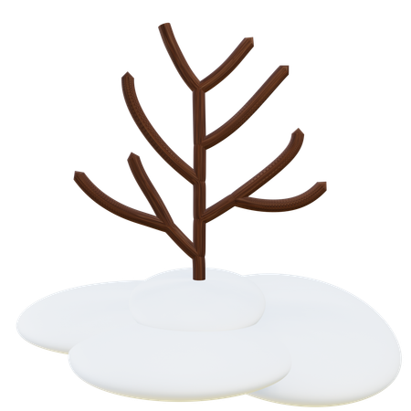 Bare Tree  3D Icon
