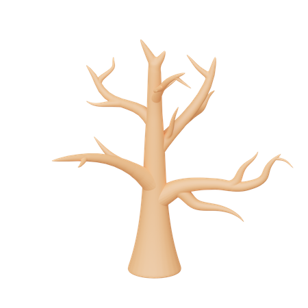 Bare Tree  3D Icon