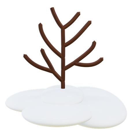 Bare Tree  3D Icon