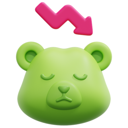 Baisse  3D Icon