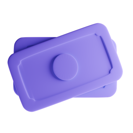 Bargeld  3D Icon