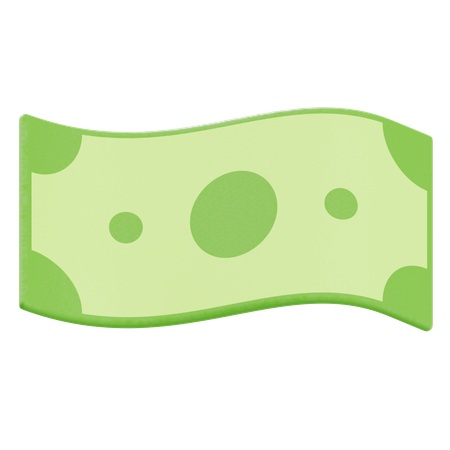 Bargeld  3D Icon