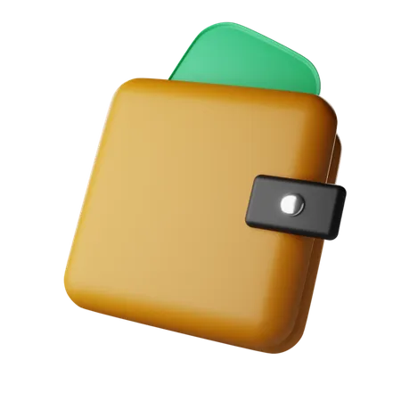 Geldbörse  3D Icon