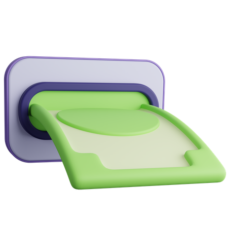 Bargeldabhebung  3D Icon