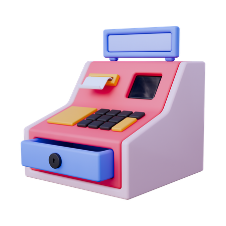 Bargeld-Zahlungsautomat  3D Icon