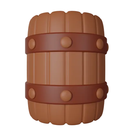 Baril  3D Icon