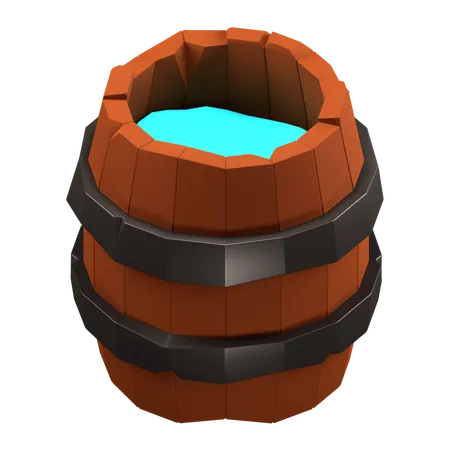 Baril  3D Icon