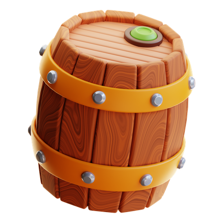 Baril  3D Icon