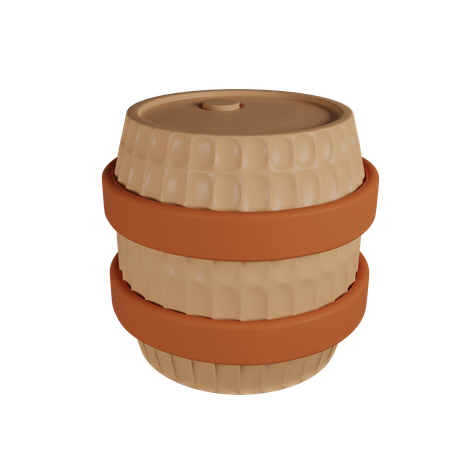 Baril  3D Icon