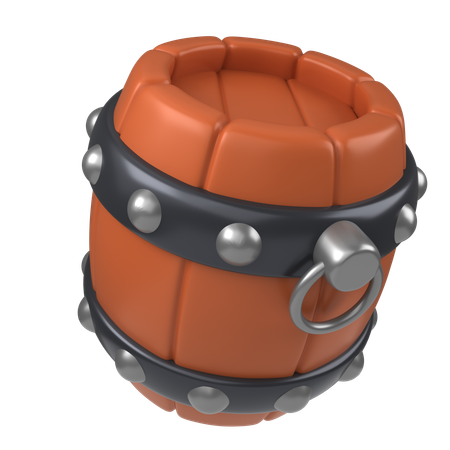 Baril  3D Icon