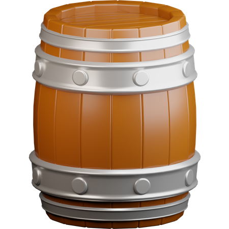 Baril  3D Icon