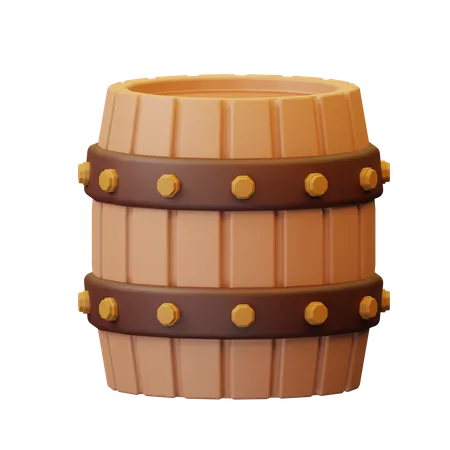 Baril  3D Icon