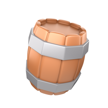 Baril  3D Icon