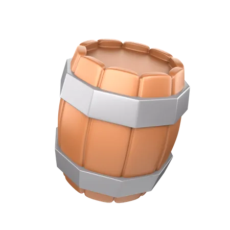 Baril  3D Icon