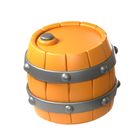 Baril  3D Icon