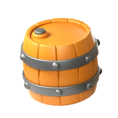 Baril  3D Icon