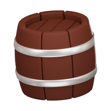 Baril de bière  3D Icon