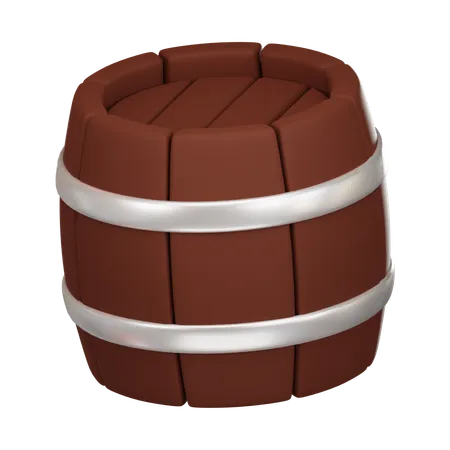 Baril de bière  3D Icon