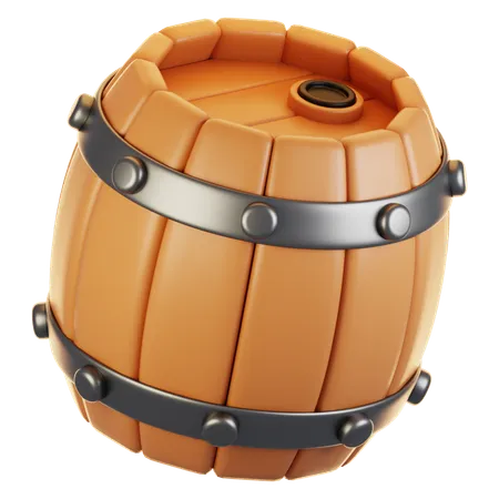 Baril de bière  3D Icon